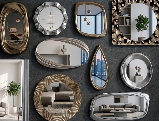 Зеркала и часы